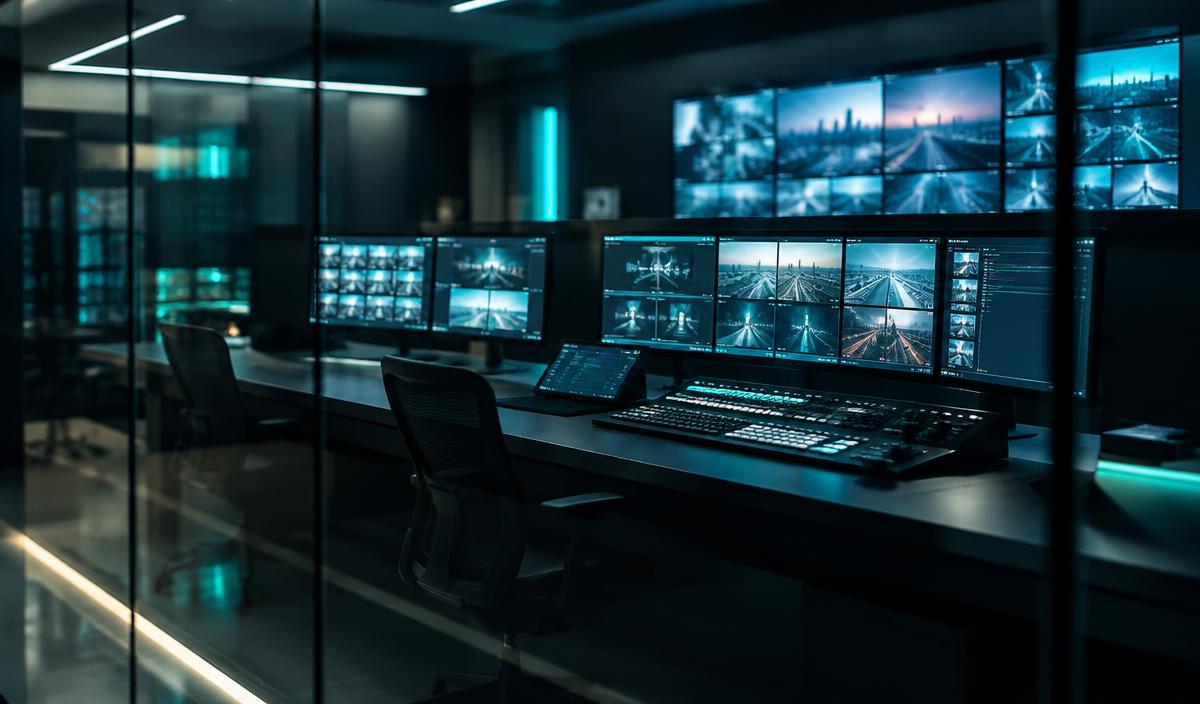 Professional video control and monitoring workstation